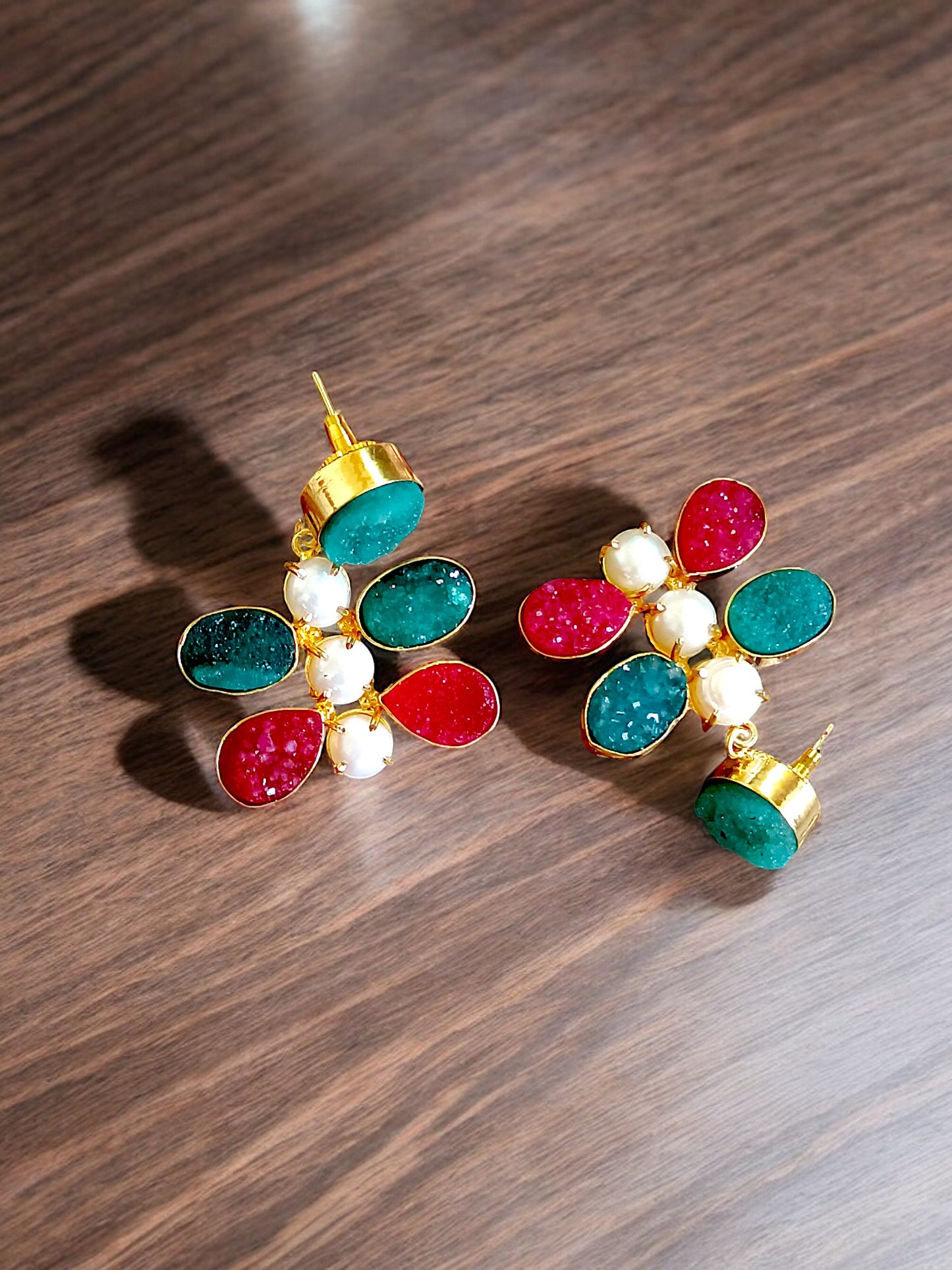 COLORFLIGHT BUTTERFLY GEMSTONE DANGLER