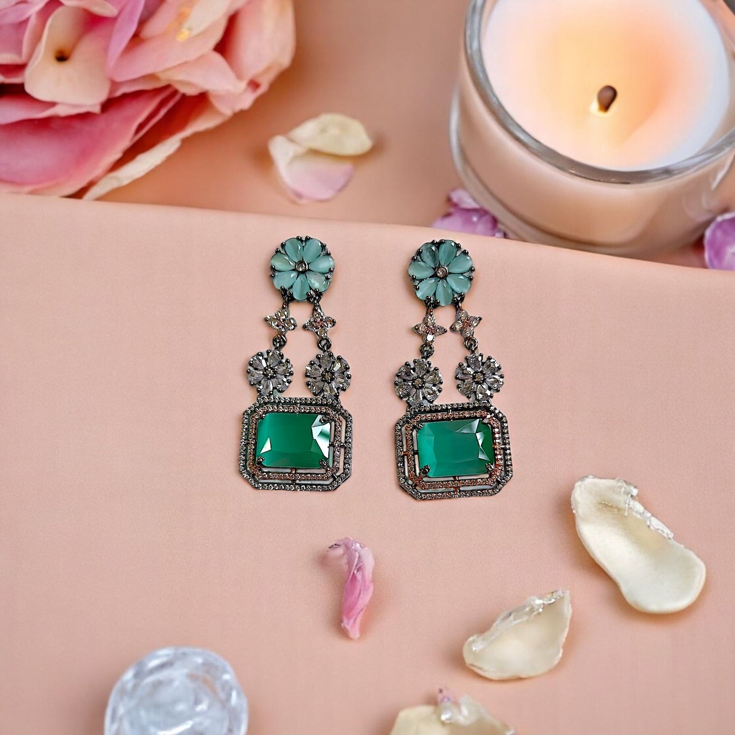 RIVA PEACH ZIRCONIA DANGLER