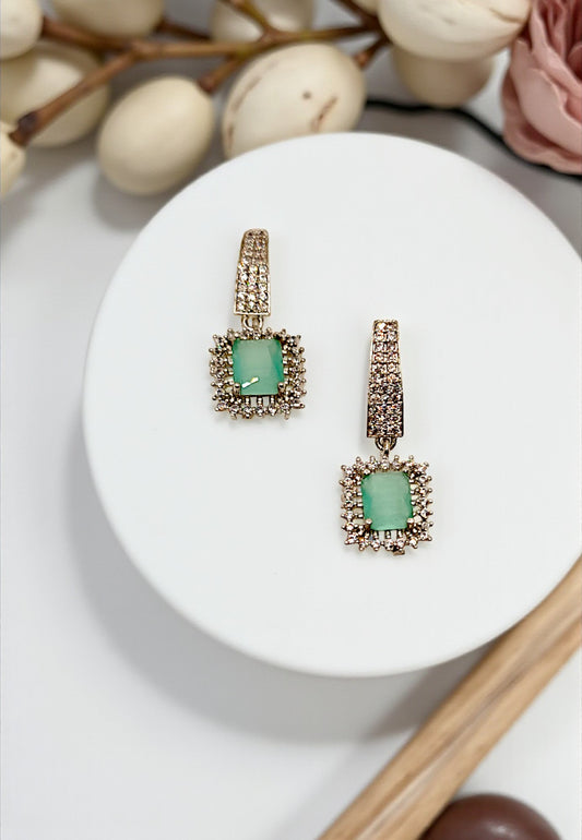 AD MINT DROP EARRINGS