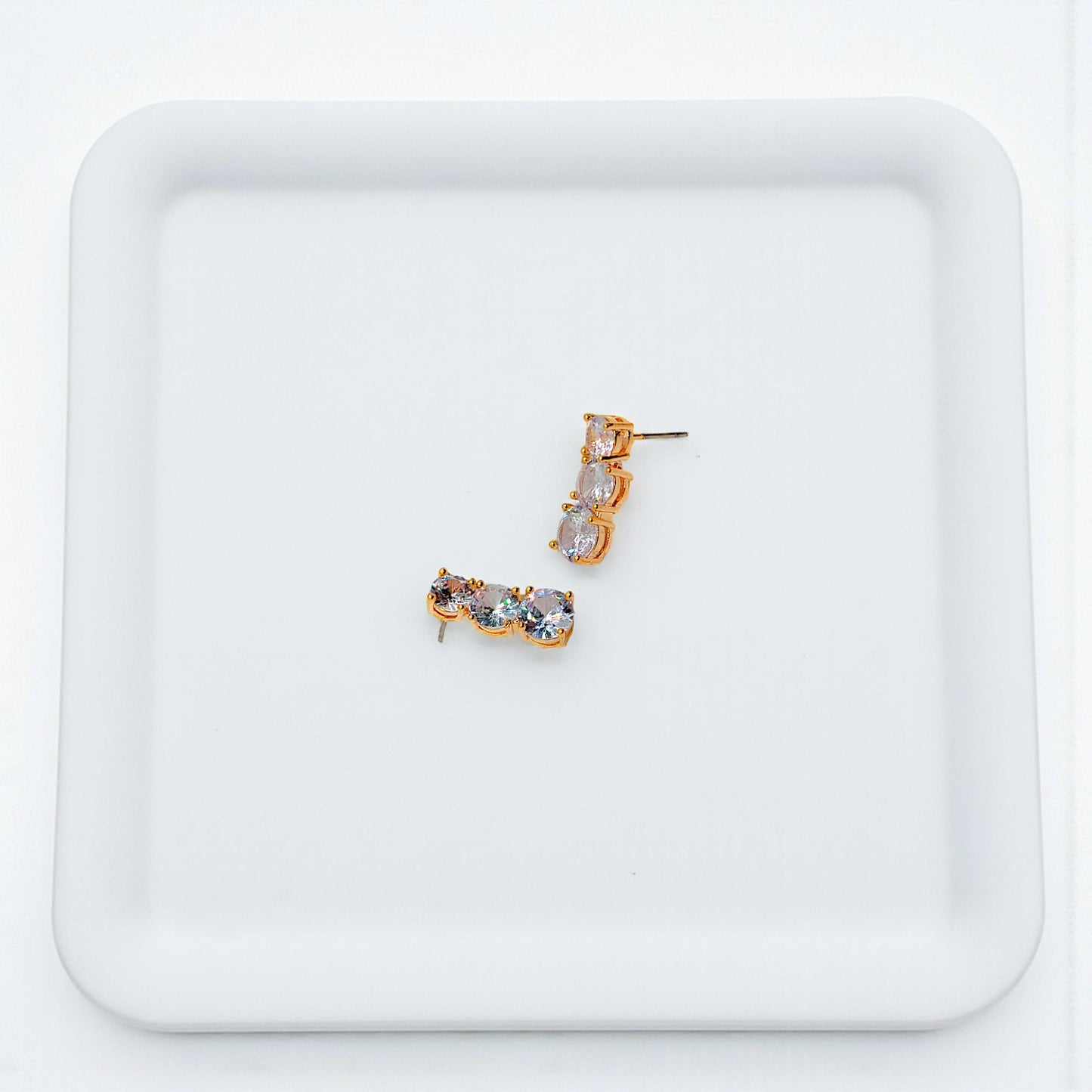 AD STONE DROP EARRINGS
