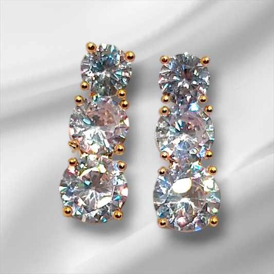 AD STONE DROP EARRINGS