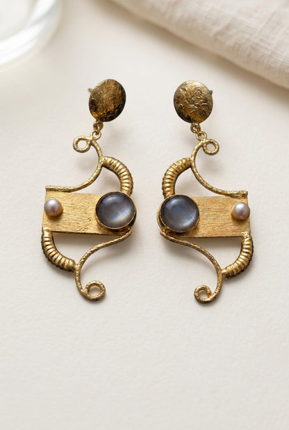 Unique design Brass earrings for festival 