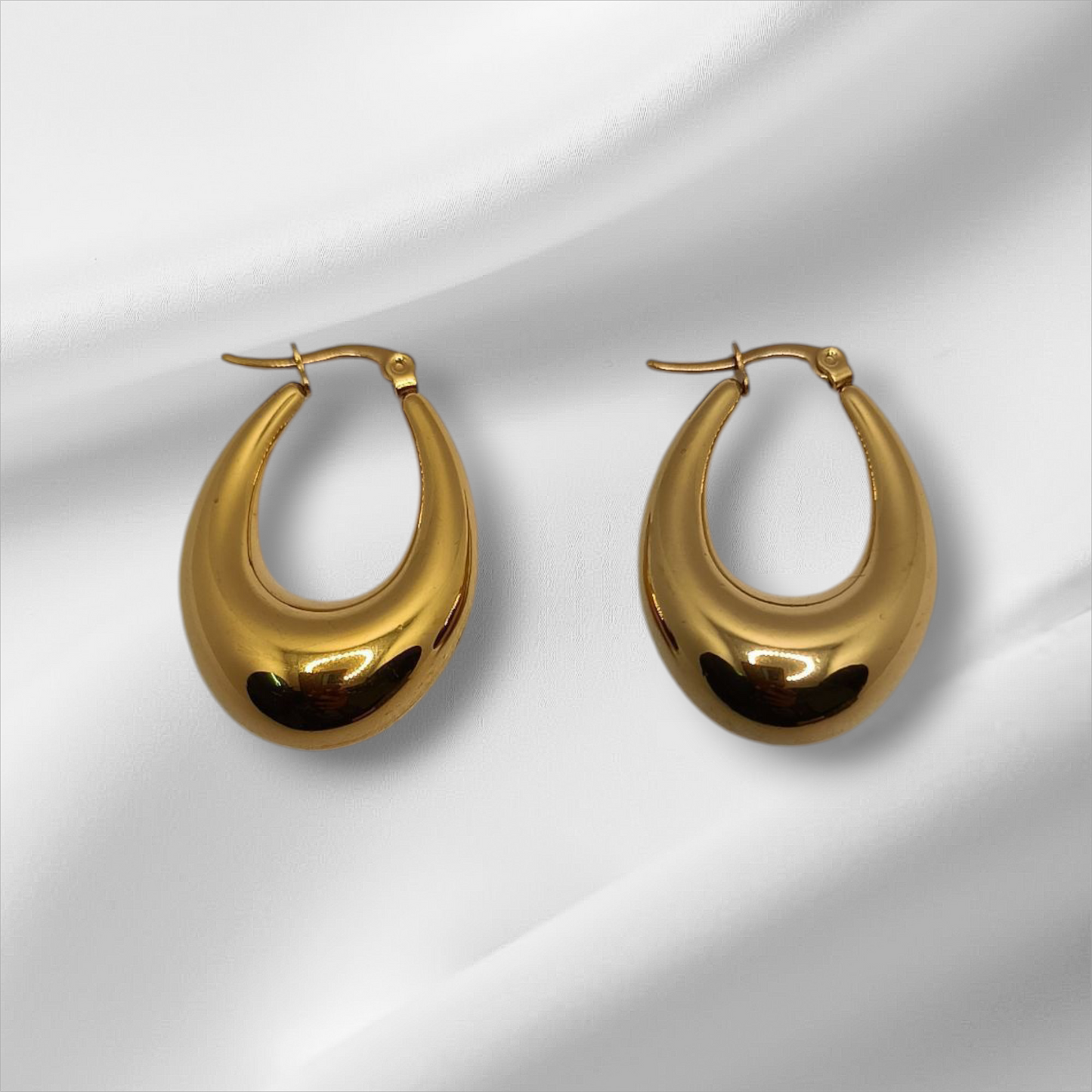 GOLD HOOP EARRINGS