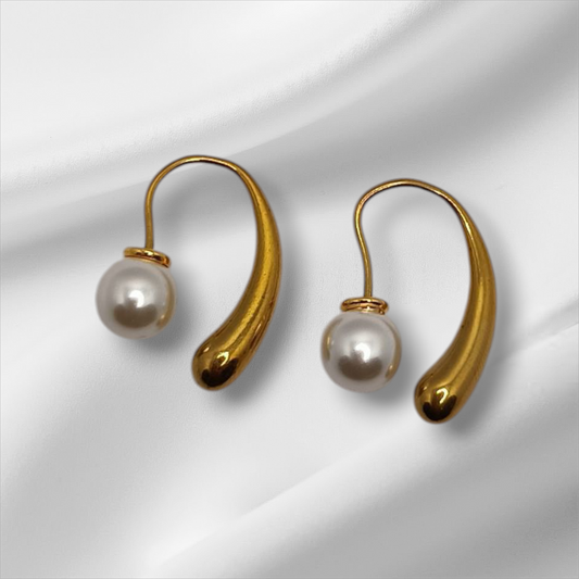 PEARL WATERDROP EARRINGS